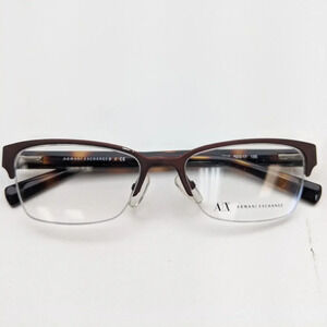🕶️ Armani Exchange AX1004 6016 Semi Rimless Cat Eye Eyeglasses 52/17-135/JLE442